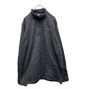 【中古】【古着】 EddieBauer ハーフジップ フリースジャケット TLサイズ エディバウアー アウトドア グレー 古着卸 アメリカ仕入 a505-571...