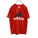 【中古】【古着】 adidas 半袖 プリント Tシャツ M オ