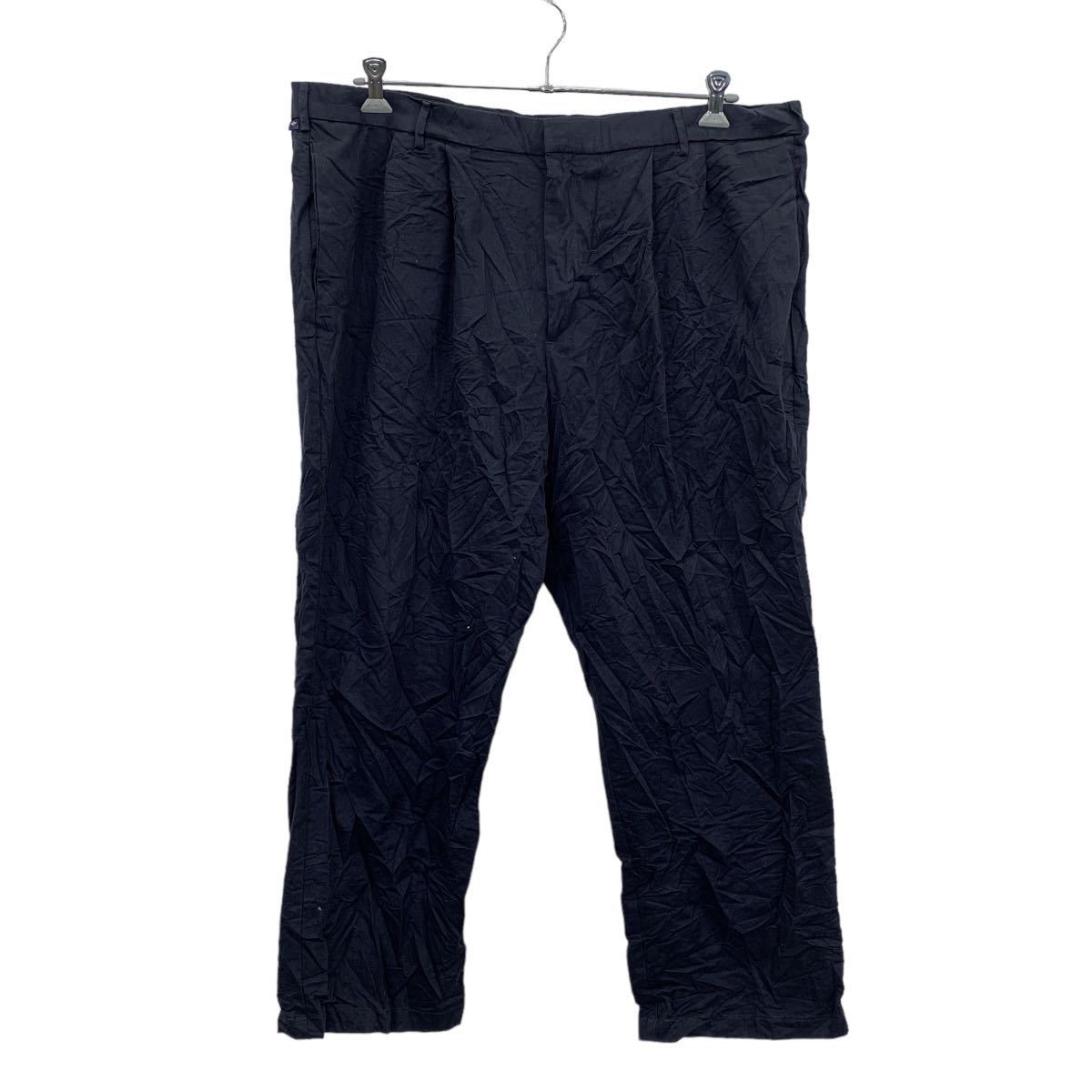 【中古】【古着】 DOCKERS チノパンツ W42 ドッカーズ ネイビー ビッグサイズ ビッグシルエット シンプル 古着卸 アメリカ仕入 2305-968