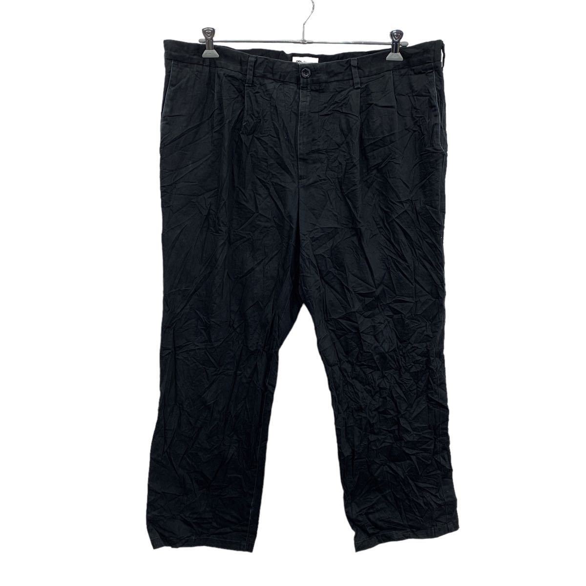 【中古】【古着】 DOCKERS チノパンツ W42 ドッカーズ ブラック ビッグサイズ 古着卸 アメリカ仕入 2305-974