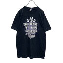 【中古】【古着】 JERZEES 半袖 プリント Tシャツ M ブラック スポーツ ジャージーズ 古着卸 アメリカ仕入 a505-6093