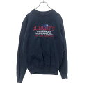 【中古】【古着】 GILDAN 刺繍 スウェット Sサイズ ギルダン トレーナー 紺 ネイビー 古着卸 アメリカ仕入れ a408-5534