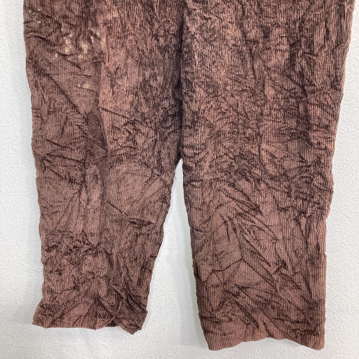 【中古】【古着】 PERRY ELLIS コーデュロイパンツ W38 ビッグサイズ ブラウン 古着卸 アメリカ仕入 2305-1622 3