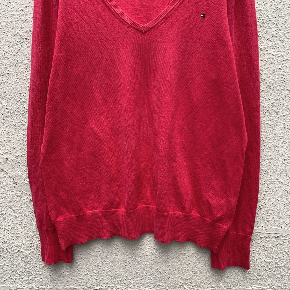 ����šۡڸ���� TOMMY HILFIGER ���åȥ� �˥å� �������� ��ǥ����� XL �ԥ� ���� �ȥߡ��ҥ�ե����� ���岷 ����ꥫ������ a411-5061