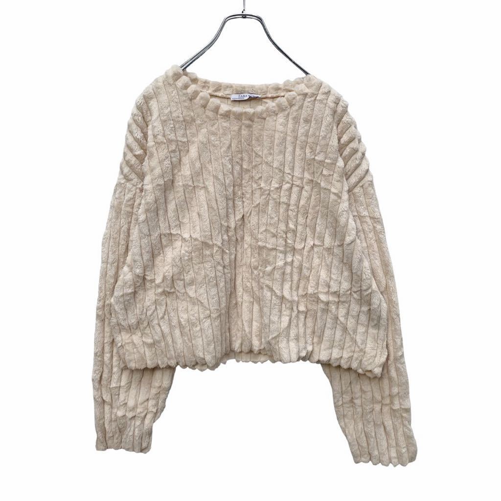 ����šۡڸ���� ZARA �ܥ� �ȥåץ� ��ǥ����� M ���ȥ饤�� ̵�� ���� �����åץɾ� ���岷 ����ꥫ������ a412-5615