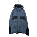 【中古】【古着】 Columbia マウンテンパーカー S くすみ ブルー グレー コロンビア ナイロン ジャケット アウトドア 古着卸 アメリカ仕入れ a50...