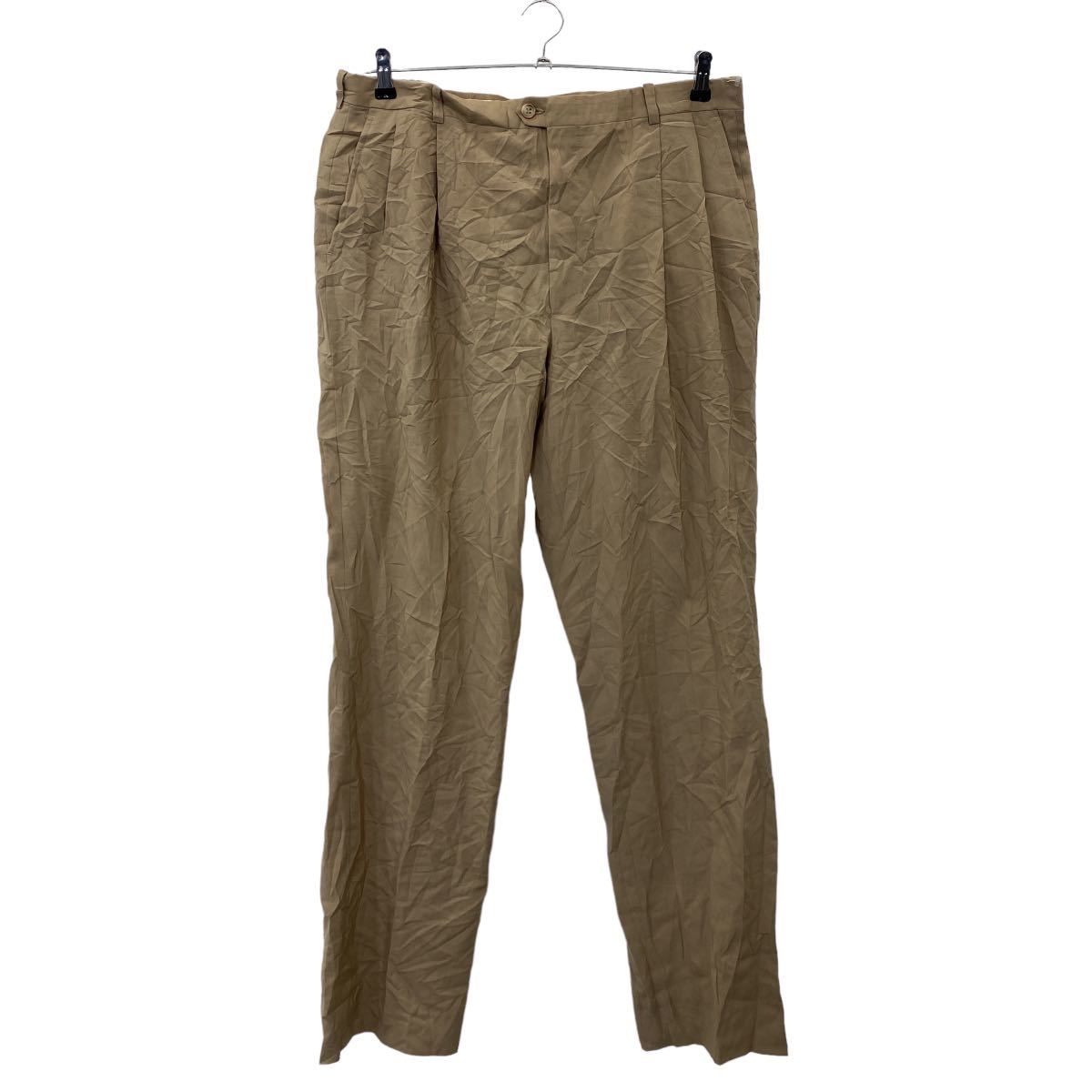 【中古】【古着】 JAYMAR スラックス W34位 70~80s ロケットタロン ヴィンテージ ベージュ 古着卸 アメリカ仕入 2305-1896