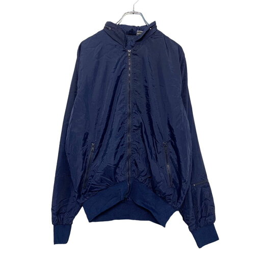 【中古】【古着】 SPORT CASUALS ナイロン ジャケット S ネイビー スポーツカジュアルズ フード ライトアウター 古着卸 アメリカ仕入 a505-6860 【中古】【古着】 SPORT CASUALS ナイロン ジャケット S ネイビー スポーツカジュアルズ フード ライトアウター 古着卸 アメリカ仕入 a505-6860