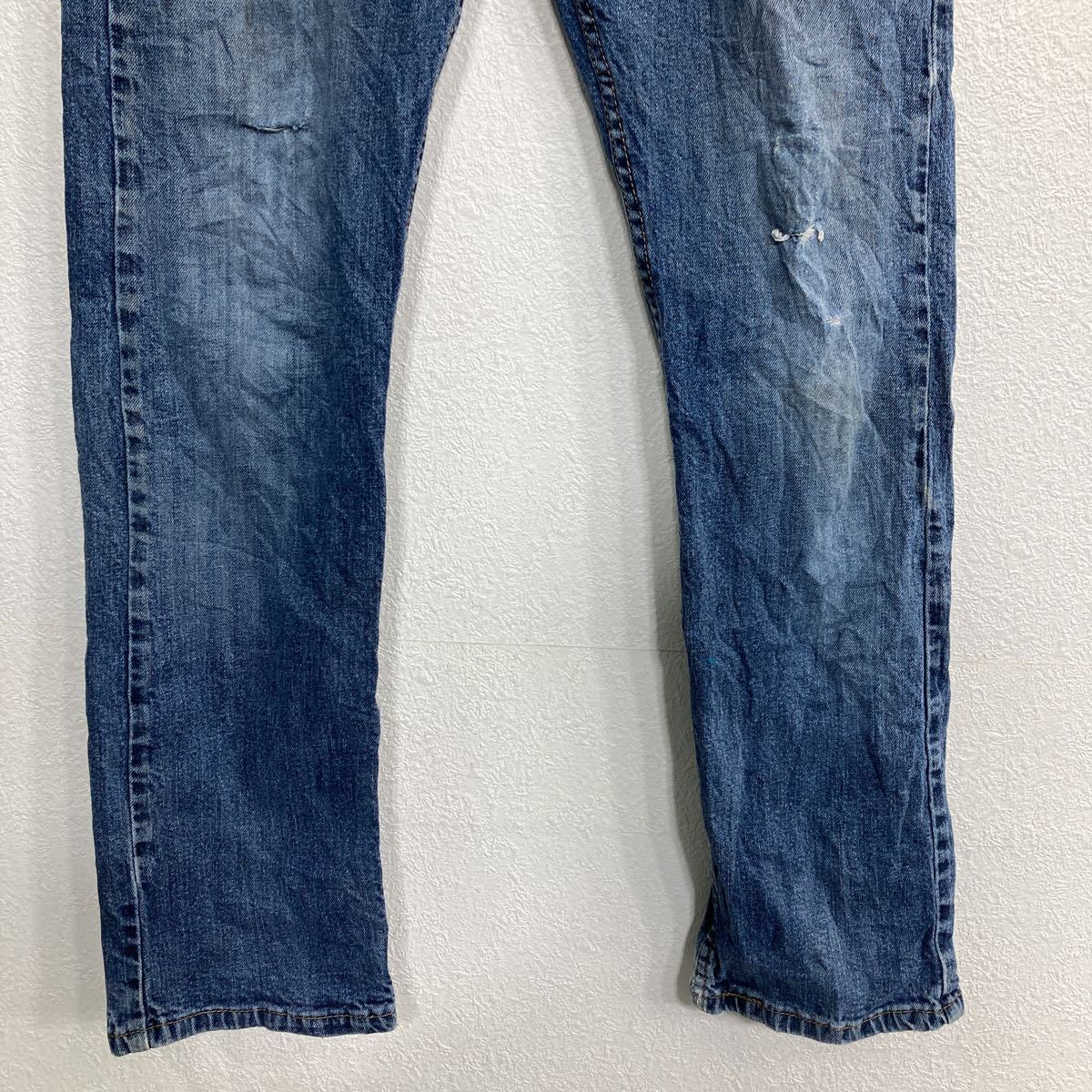 【中古】【古着】 Levi's デニムパンツ W30 リーバイス ブルー メキシコ製 古着卸 アメリカ仕入 2305-1963