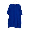 【中古】【古着】 adidas 半袖 プリント Tシャツ XL ブルー ブラック アディダス スポーツ ロゴ ビッグサイズ 古着卸 アメリカ仕入 a505-72...