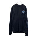 【中古】【古着】 JANSPORT 長袖 プリント Tシャツ S ブラック RAINBOW TRAIL ロンT ジャンスポーツ 古着卸 アメリカ仕入 a506-...