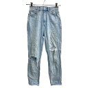 【中古】【古着】 Lee デニムパンツ W26 リー レディース ライトブルー 古着卸 アメリカ仕入 2306-363