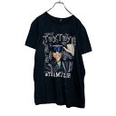 【中古】【古着】 anvil 半袖 プリント Tシャツ M ブラック #TEAMTAYLOR 古着卸 アメリカ仕入 a506-5599