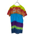 【中古】【古着】 Hanes 半袖 タイダイ柄 Tシャツ Sサイズ 総柄 カラフル 古着卸 アメリカ仕入 a506-6103