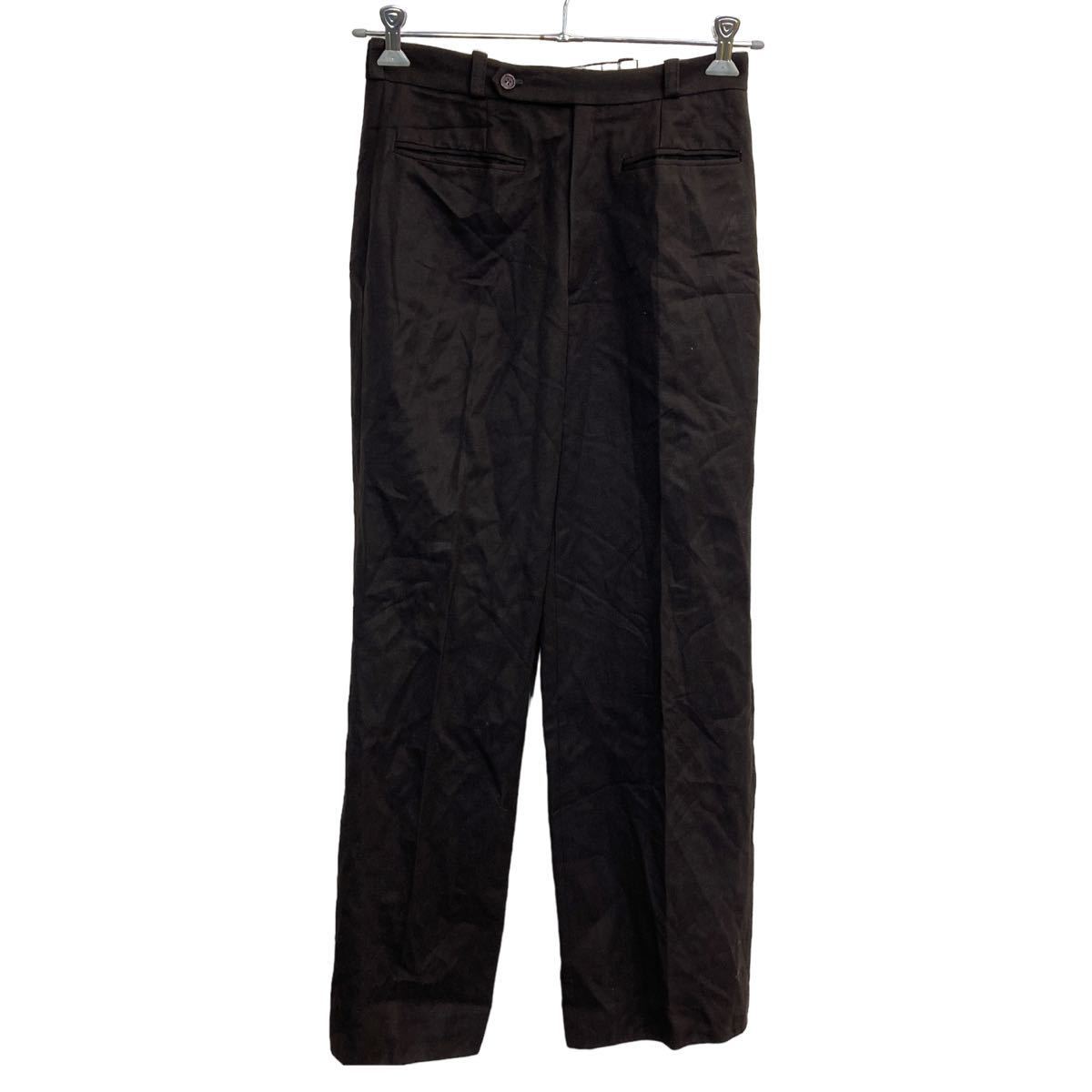 【中古】【古着】 スラックス W28 ダークブラウン 古着卸 アメリカ仕入 2306-1114