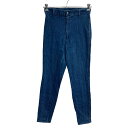 【中古】【古着】 DENIM REPUBLIC デニムパンツ W30 レディース インディゴ 古着卸 アメリカ仕入 2306-1342
