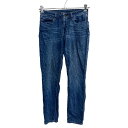 【中古】【古着】 Levi's デニムパンツ W28 リーバイス スキニー レディース インディゴ 古着卸 アメリカ仕入 2307-120