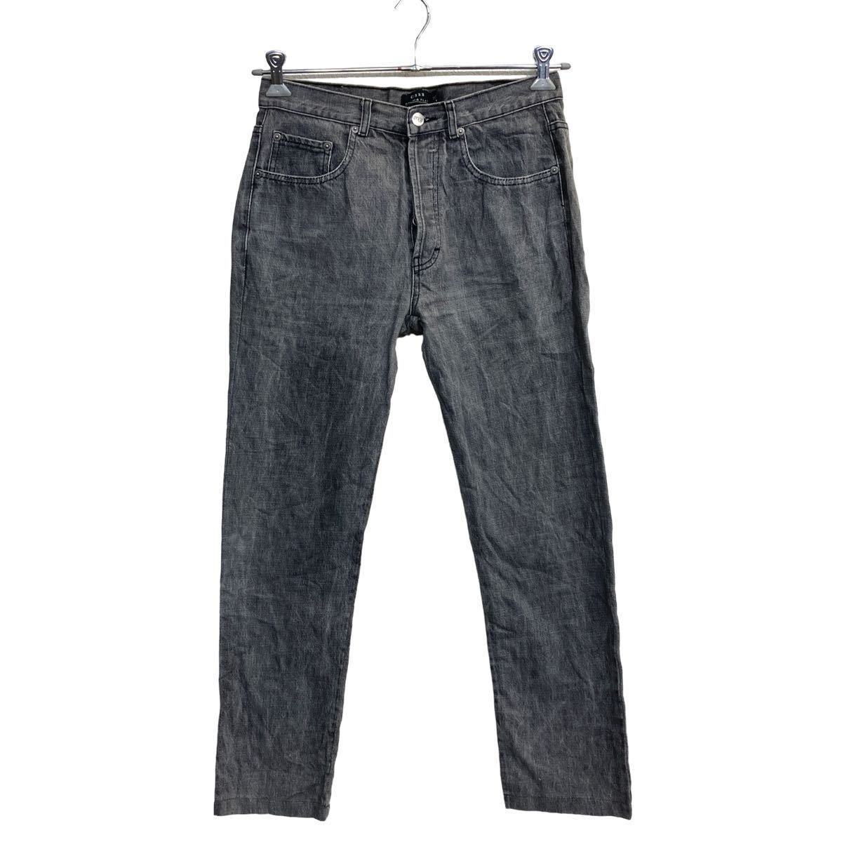 【中古】【古着】 C.111 デニムパンツ W30 ボタンフライ グレー 古着卸 アメリカ仕入 2307-72