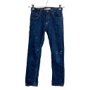 【中古】【古着】 Levi's 511 デニムパンツ W26 リーバイス スリムフィット レディース インディゴ 古着卸 アメリカ仕入 2307-337