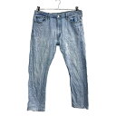 【中古】【古着】 Levi's 510 デニムパンツ W36 リー