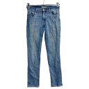 【中古】【古着】 Levi's 712 デニムパンツ W26 リーバイス レディース スリム ライトブルー 古着卸 アメリカ仕入 2307-492