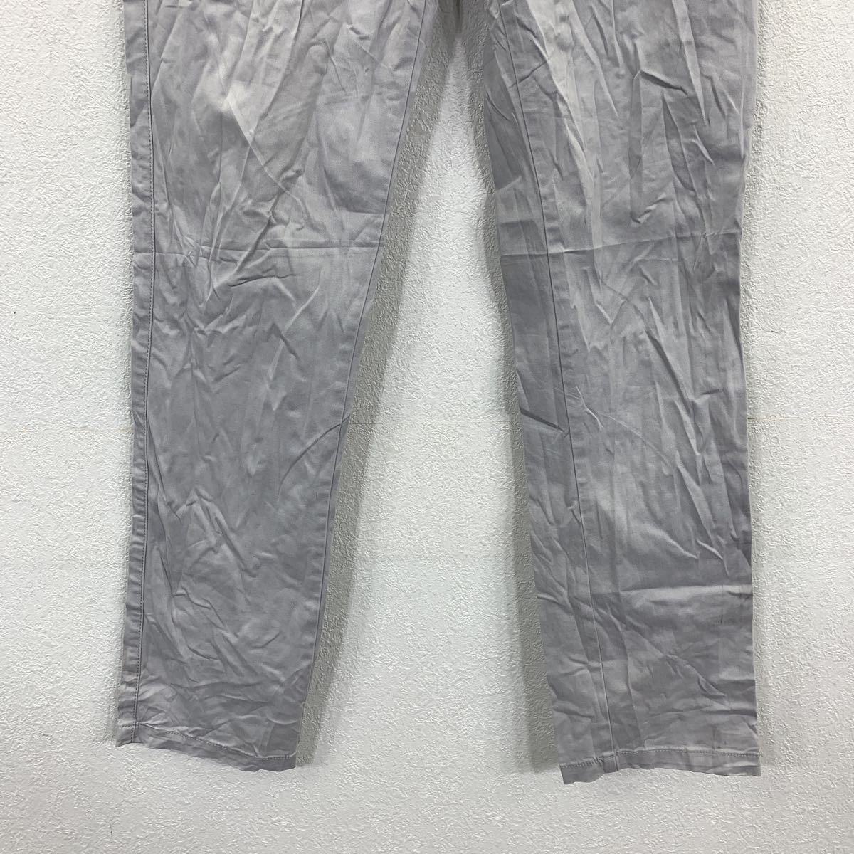 【中古】【古着】 celio チノパンツ W38 グレー 無地 シンプル ビッグサイズ 古着卸 アメリカ仕入 2307-513