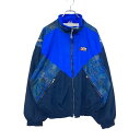 【中古】【古着】 rukka 切替 ナイロンジャケット Mサイズ位 ブルゾン 紺 ネイビー 古着卸 アメリカ仕入 a507-5689