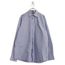 【中古】【古着】 TOMMY HILFIGER 長袖 無地 シャツ L ブルー トミーヒルフィガー レギュラーカラー シンプル 古着卸 アメリカ仕入 a507-...