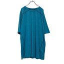 【中古】【古着】 Reebok 半袖 Tシャツ XL ブルー ブラックステッチ リーボック スポーツ ビッグサイズ ドライ 古着卸 アメリカ仕入 a507-57...