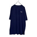 【中古】【古着】 UNDER ARMOUR 半袖 ロゴ Tシャツ S ネイビー ホワイト アンダーアーマー 薄手 スポーツ 古着卸 アメリカ仕入 a507-57...