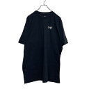 【中古】【古着】 UNDER ARMOUR 半袖 ロゴ Tシャツ M ブラック ホワイト アンダーアーマー スポーツ ストレッチ 古着卸 アメリカ仕入 a507...