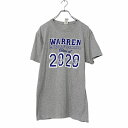 【中古】【古着】 GILDAN 半袖 プリント Tシャツ L グレー ブルー ギルダン 学校T クラスT 文字 メキシコ製 ビンテージ 古着卸 アメリカ仕入 a...