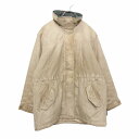 【中古】【古着】 pacific trail ダウンジャケット S オフホワイト パシフィックトレイル アウトドア 古着卸 アメリカ仕入 a507-6011