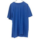 【中古】【古着】 NIKE 半袖 ロゴ プリント Tシャツ XL ブルー ブラック ナイキ ビッグサイズ 古着卸 アメリカ仕入 a507-6746