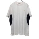 【中古】【古着】 FILA 半袖 プリントTシャツ L ホワイト ブラック イエロー フィラ スポーツ ドライ メッシュ 古着卸 アメリカ仕入 a507-677...