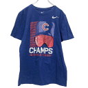【中古】【古着】 NIKE 半袖 プリント Tシャツ M ブルー レッド ホワイト ナイキ world series 野球 スポーツ 古着卸 アメリカ仕入 a5...
