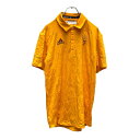 【中古】【古着】 adidas ポロシャツ Sサイズ アディダス スポーツ 速乾性 黄色 イエロー 古着卸 アメリカ仕入 a507-6797