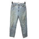 【中古】【古着】 Levi's 550 デニムパンツ W30位 リーバイス レディース インディゴブルー 古着卸 アメリカ仕入 2307-1325(4)