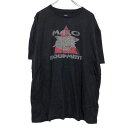 【中古】【古着】 Suny City 半袖 プリントTシャツ XL ブラック グレー レッド サニーシティー さめ 古着卸 アメリカ仕入 a508-5016