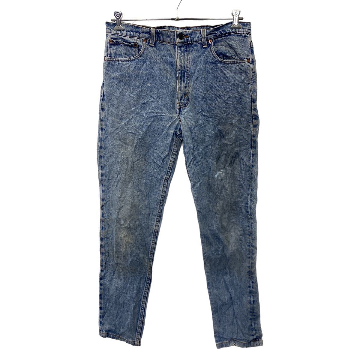 Flare Jeans - 【中古】【古着】 HARLEY DAVIDSON デニムパンツ W28位 ハーレーダビットソン レディース インディゴブルー 古着卸 アメリカ仕入 2308-385