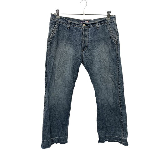 【中古】【古着】 ville デニムパンツ W34 グレー ボタンフライ 古着卸 アメリカ仕入 2308-530 【中古】【古着】 ville デニムパンツ W34 グレー ボタンフライ 古着卸 アメリカ仕入 2308-530