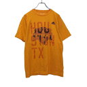【中古】【古着】 adidas 半袖 プリントTシャツ S オレンジ ブラック アディダス HUSTON DYNAMO サッカー 古着卸 アメリカ仕入 a508-5765(4)