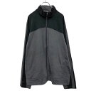 【中古】【古着】 CG by champion ジャージ XL ブラック グレー チャンピオン ジップアップ ポケット 古着卸 アメリカ仕入 a508-7370