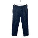 【中古】【古着】 TOMMY HILFIGER チノパンツ W30 トミーヒルフィガー ネイビー ロゴ 古着卸 アメリカ仕入 2309-125(4)
