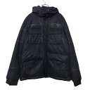 【中古】【古着】 Blauer ダウンジャケット XL ブラック 中綿ジャケット フーディー ポケット 古着卸 アメリカ仕入 a509-5181