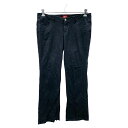 【中古】【古着】 Dickies ワーク・ペインターパンツ W34 ディッキーズ ブラック レディース 古着卸 アメリカ仕入 2309-519