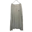 【中古】【古着】 carhartt 長袖 ロゴ Tシャツ 2XLTall ベージュ カーハート ビッグサイズ ラグラン ステッチ ロンT 古着卸 アメリカ仕入 a509-5567