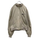 【中古】【古着】 MEMBERS ONLY ジップアップ ナイロン ジャケット 46 ベージュ メンバーズ オンリー ポケット 古着卸 アメリカ仕入 a509-...