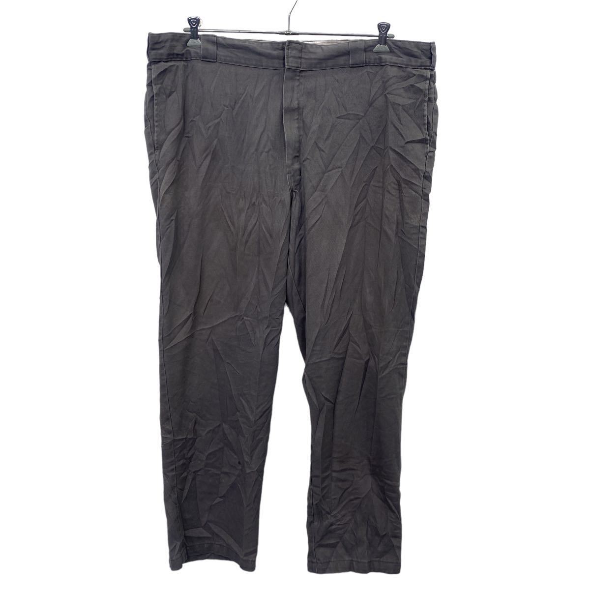 【中古】【古着】 Dickies ワークパンツ W44 ディッキーズ 874 オリジナルフィット ビッグサイズ グレー 古着卸 アメリカ仕入 2310-195
