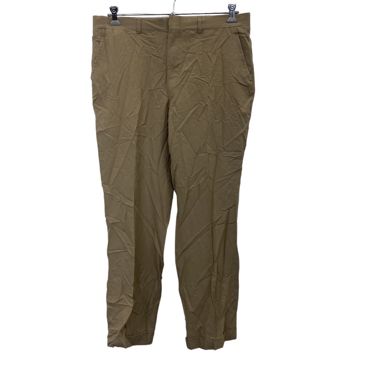 【中古】【古着】 スラックスパンツ W36 ビッグサイズ ベージュ 古着卸 アメリカ仕入 2310-365